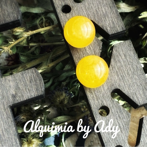 Alquimia Yellow  Earrings - Picture 1 of 1